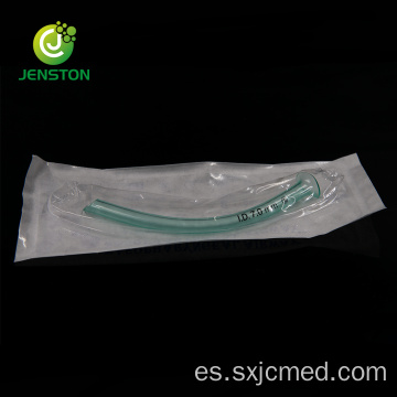 PVC médico de las vías respiratorias nasofaríngeas color verde